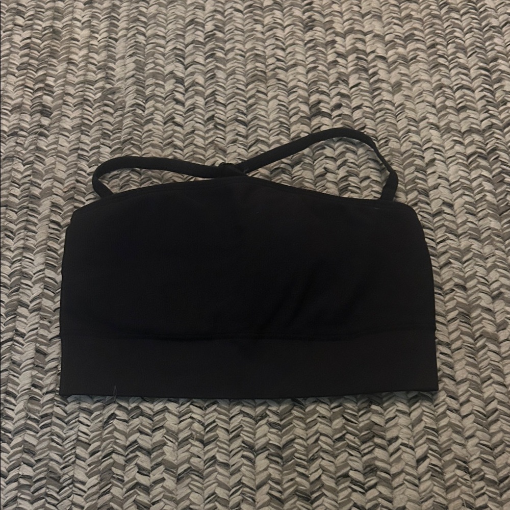 ALO Yoga Black Bandeau Top - Picture 2 of 7